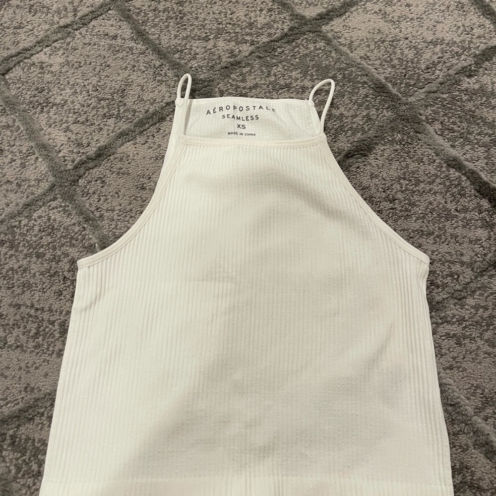 Brand new white tank top Aeropostale.